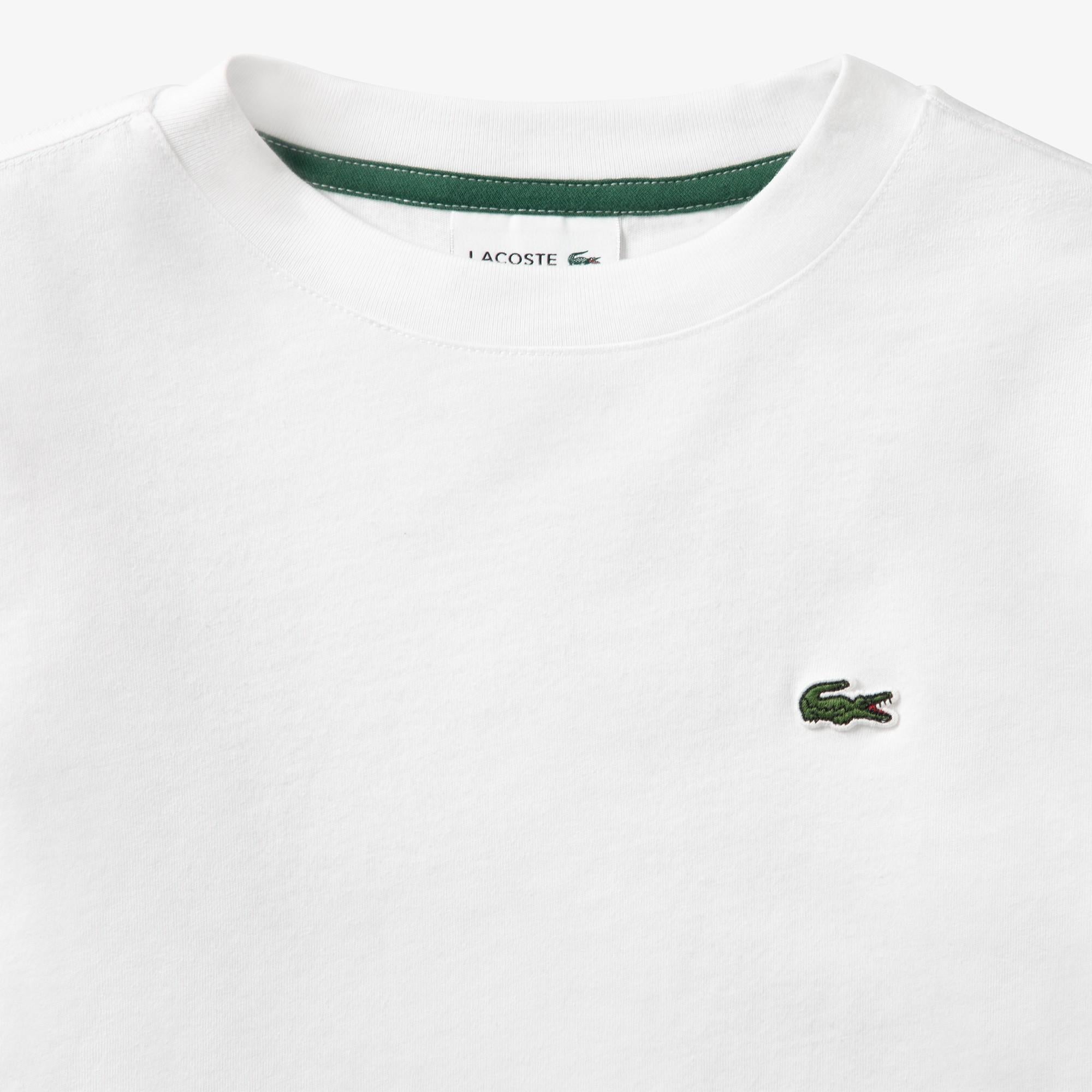 T-shirt in cotone a maniche lunghe 947112 W8L LACOSTE 