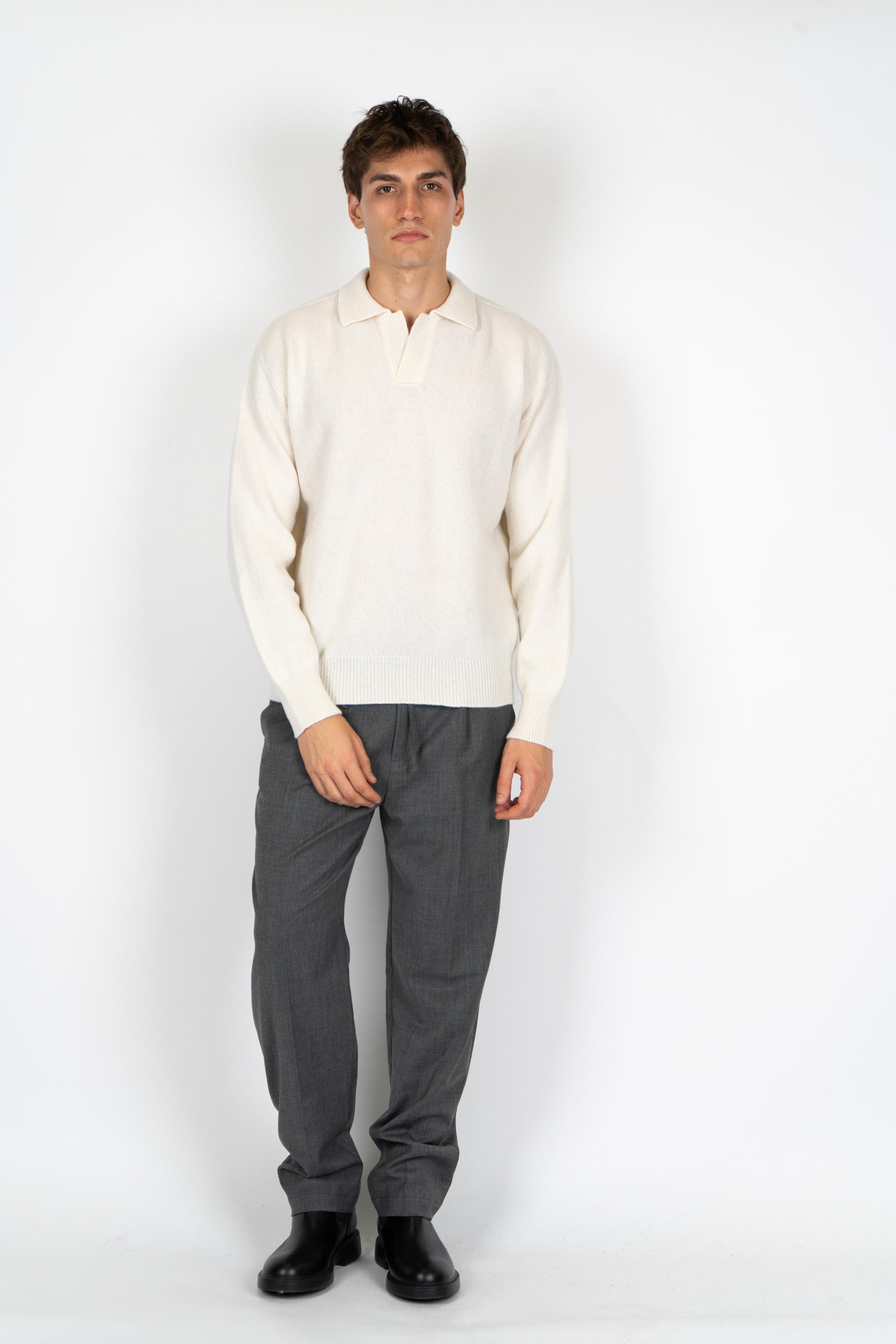 Maglioncino polo B9F0009 FU03M AMARANTO 