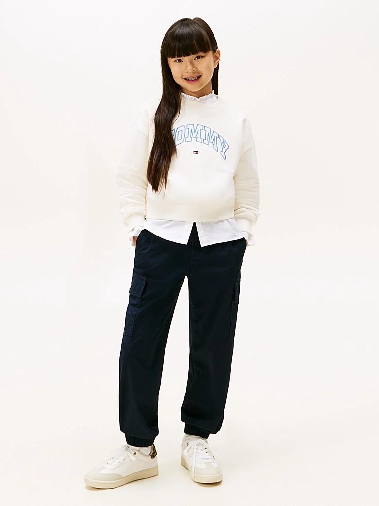 Felpa Varsity relaxed fit con applique KG0KG08785T YA8 TOMMY HILFIGER 