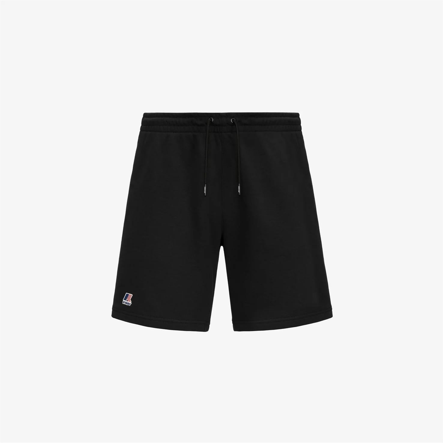Pantaloncini sportivi unisex con elastico in vita nero K51225W USY K-WAY 