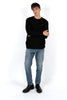 Maglia in lana e cashmere a trecce