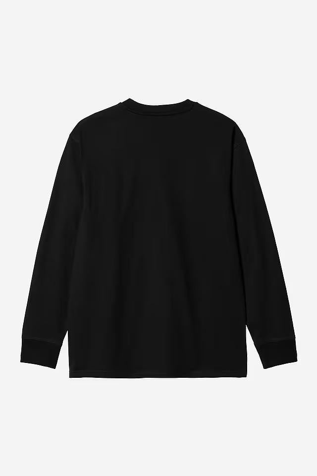 L/S American Script T-Shirt I029955 89XX CARHARTT WIP 