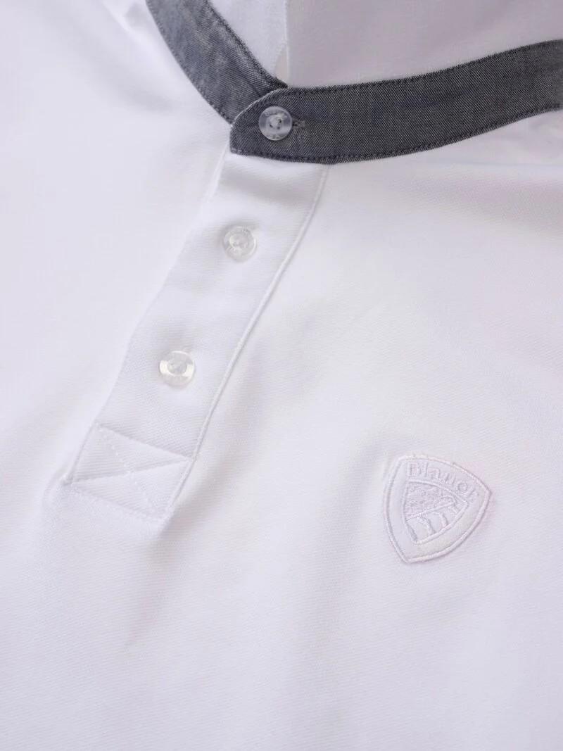 Polo in piquet Philp 26SBLUT02321 100 BLAUER 