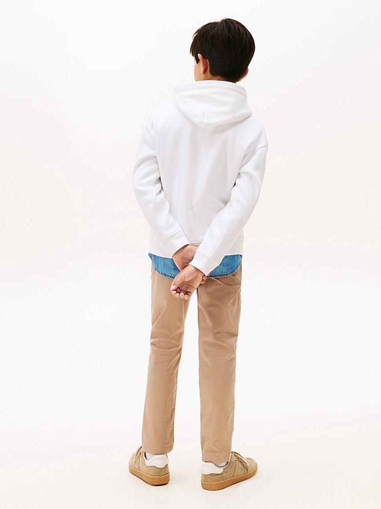 Felpa con cappuccio e bandiera iconica KB0KB10112T YBR TOMMY HILFIGER 