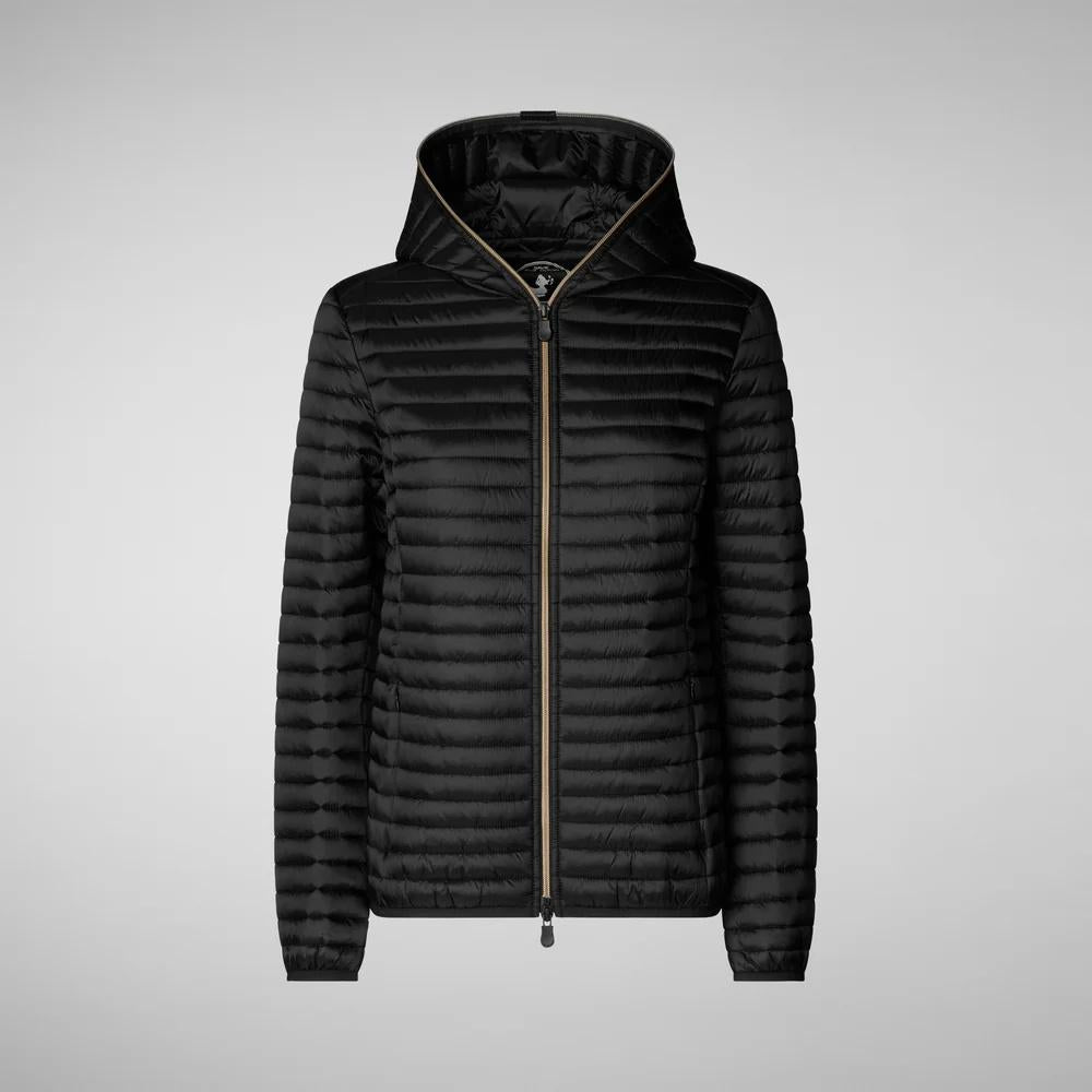 Piumino con cappuccio D33620W 10000 SAVE THE DUCK 