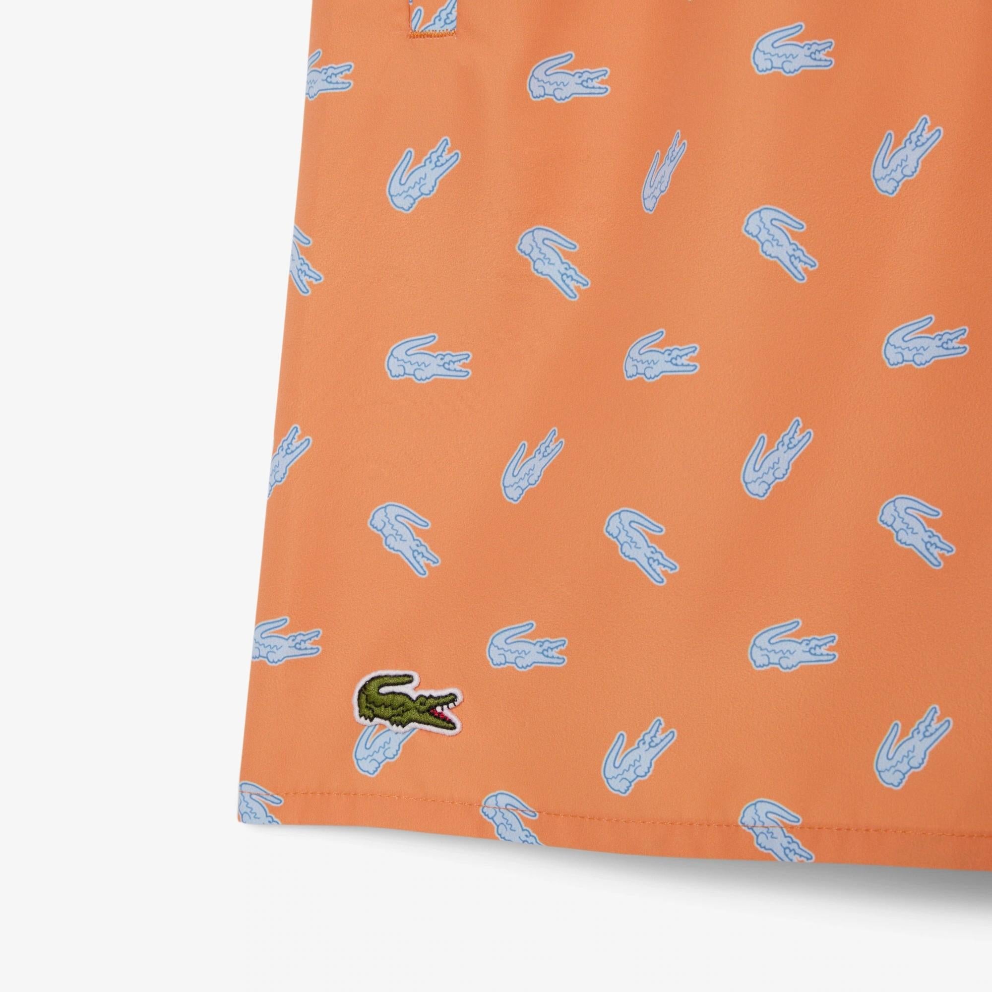 Boxer mare medi con stampa coccodrillo MH1851 IY0 LACOSTE 