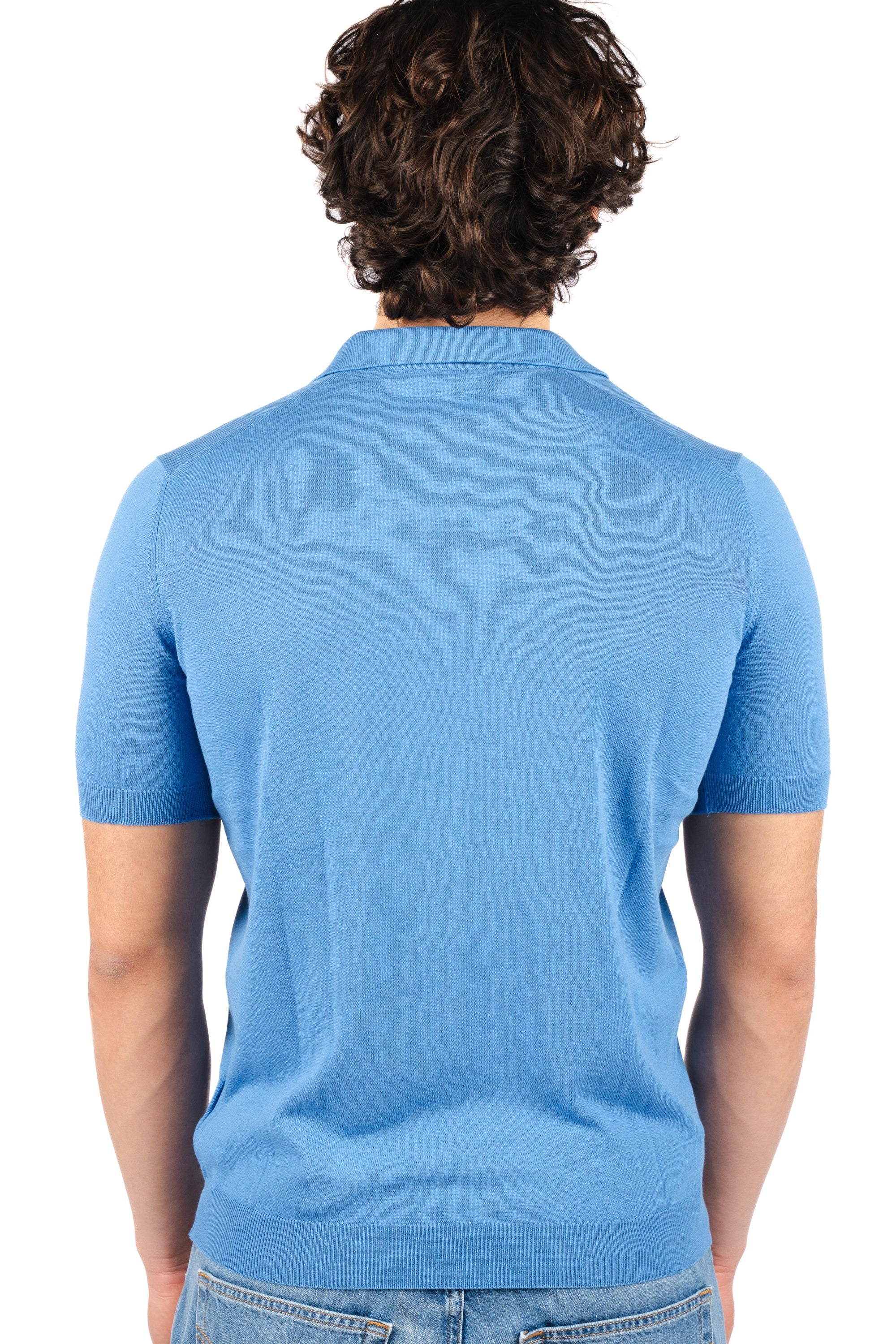 Polo con scollo a v 57132/20689 550 GRAN SASSO 