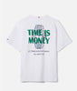 T-shirt Delmar con stampa Time Is Money e maxi grafica sul retro