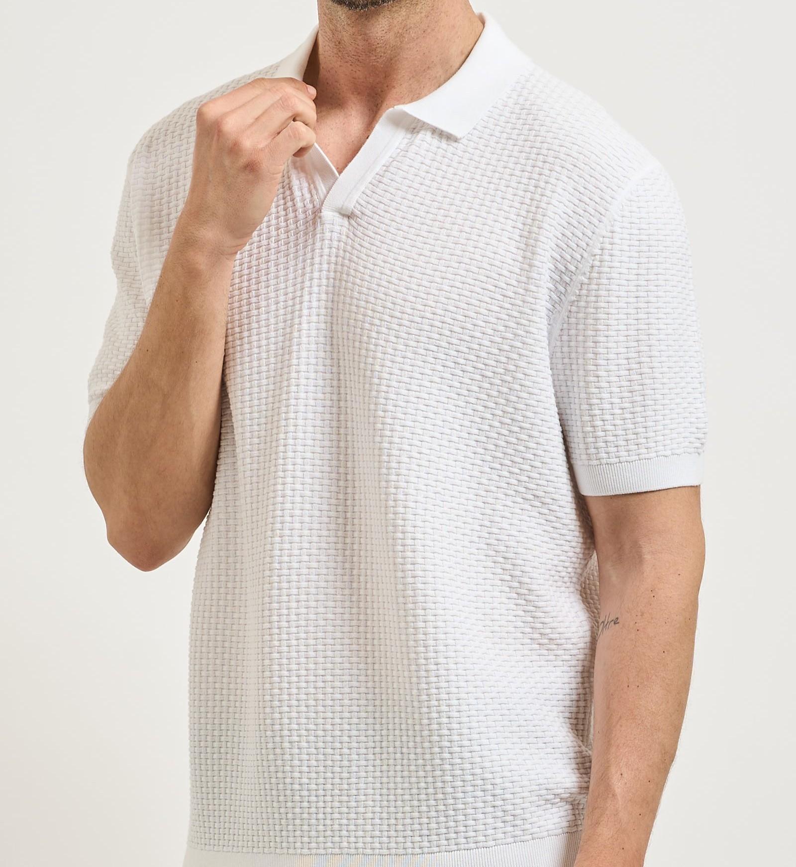 Polo senza bottoni 50561613 100 BOSS 