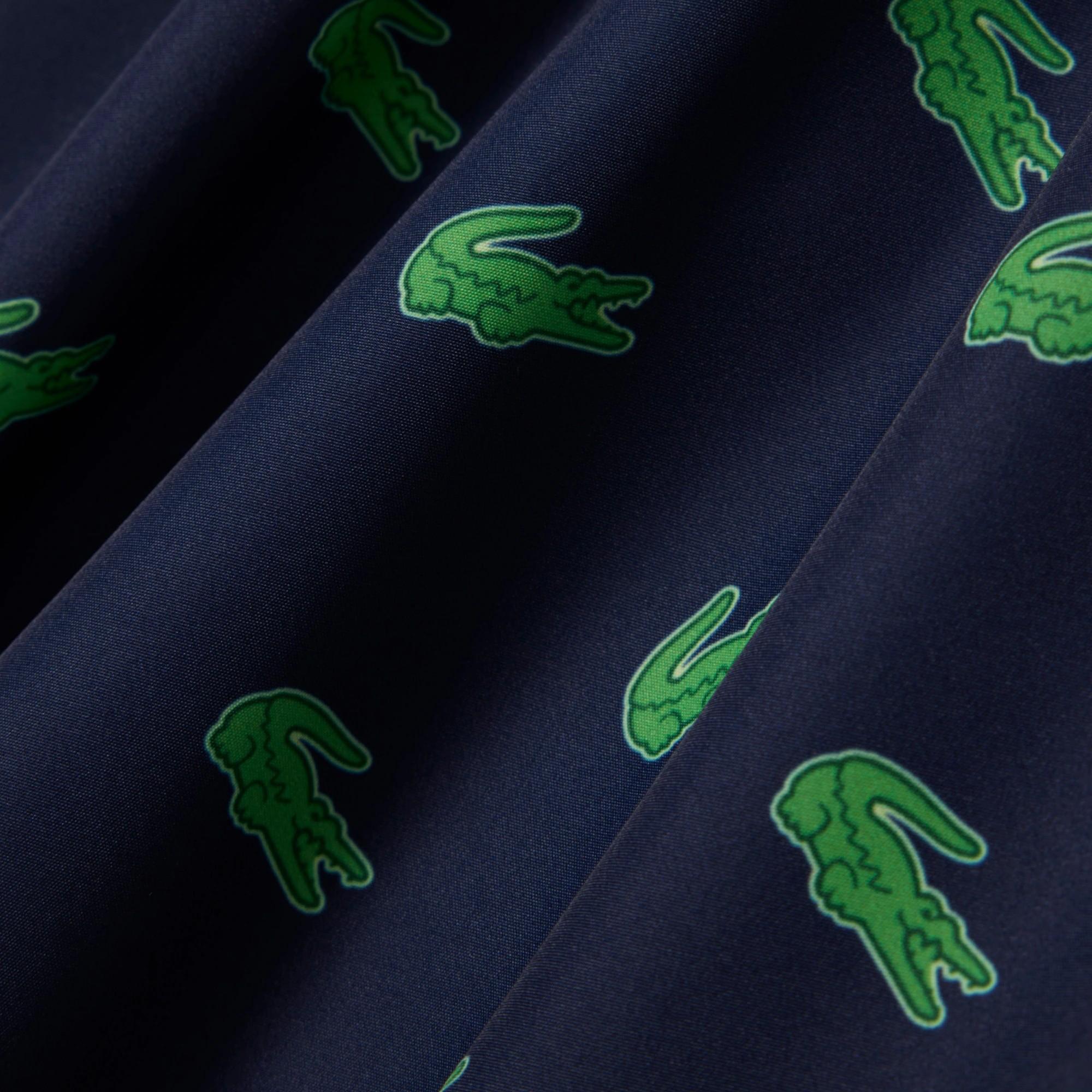 Boxer mare medi con stampa coccodrillo MH1851 166 LACOSTE 