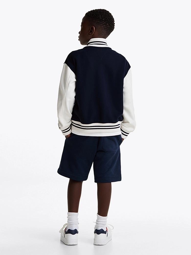 Bomber oversize con righe KS0KS00624J C1G TOMMY HILFIGER 