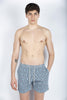 Costume classico elasticizzato Comfort Light con stampa pinguini navy