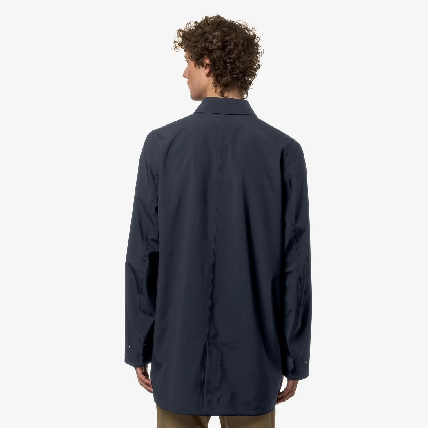 Giacca antipioggia blu da uomo K3131BW K89 K-WAY 