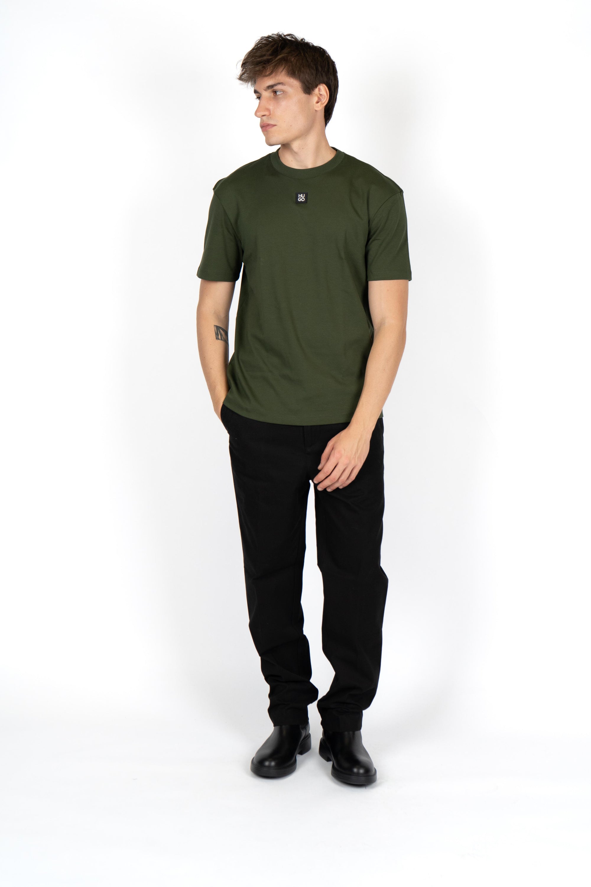 T-shirt con logo 50505201 309 HUGO 