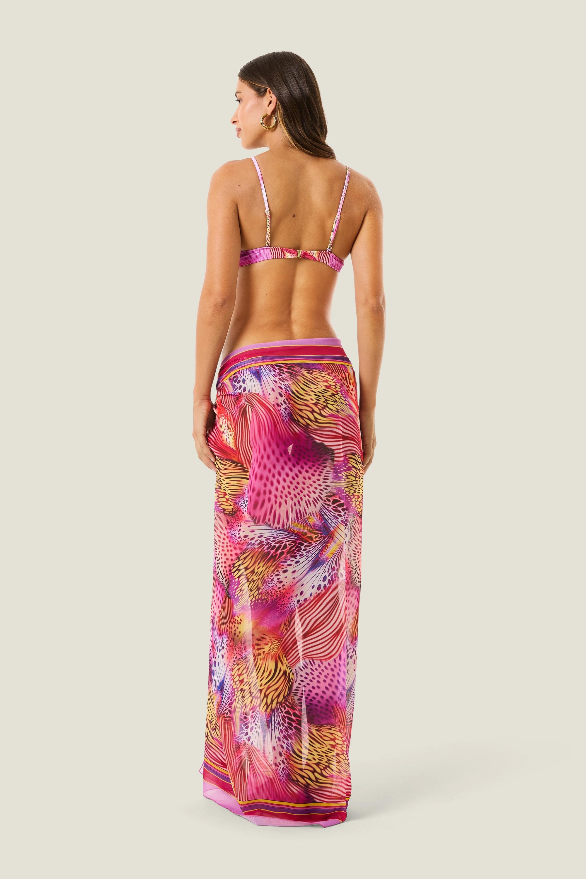 Pareo pink butterfly 126WACPR5789 200 4GIVENESS 