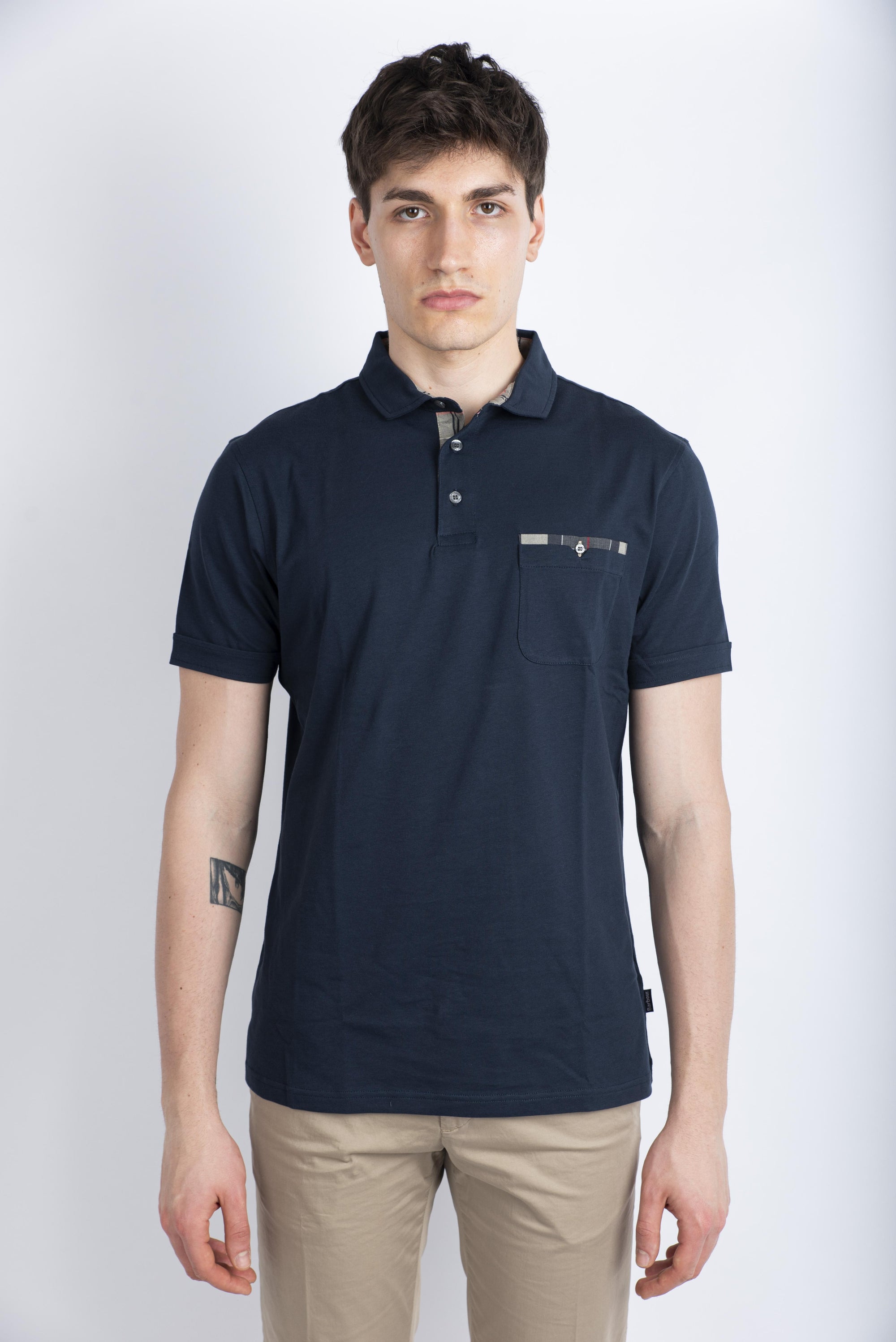 Polo Corpatch navy Barbour MML1071 NY31 BARBOUR 