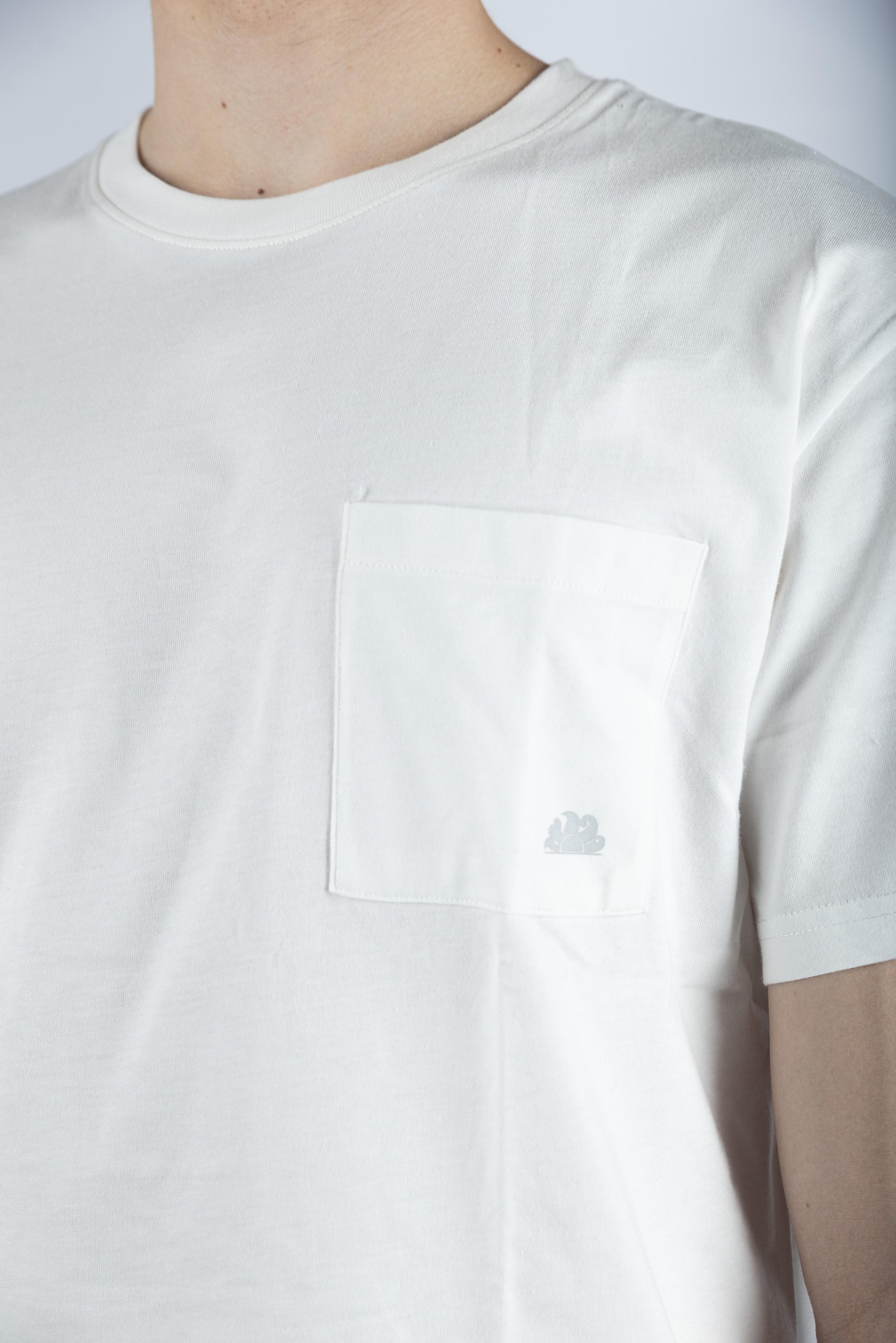 T-shirt con logo stampato bianco M301TEJR900 03900 SUNDEK 