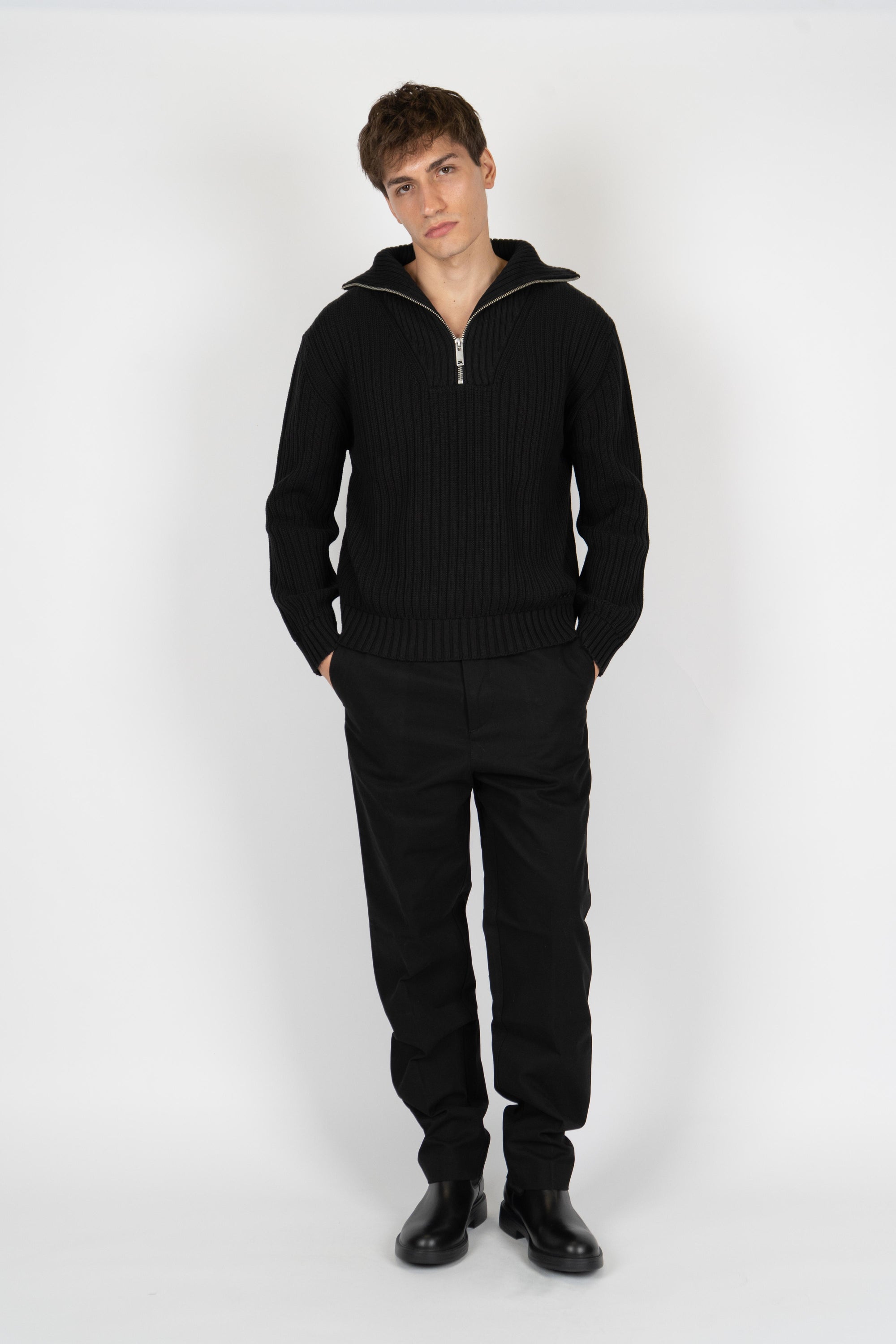 Chino slim fit in twill di cotone mercerizzato 50541394 001 HUGO 