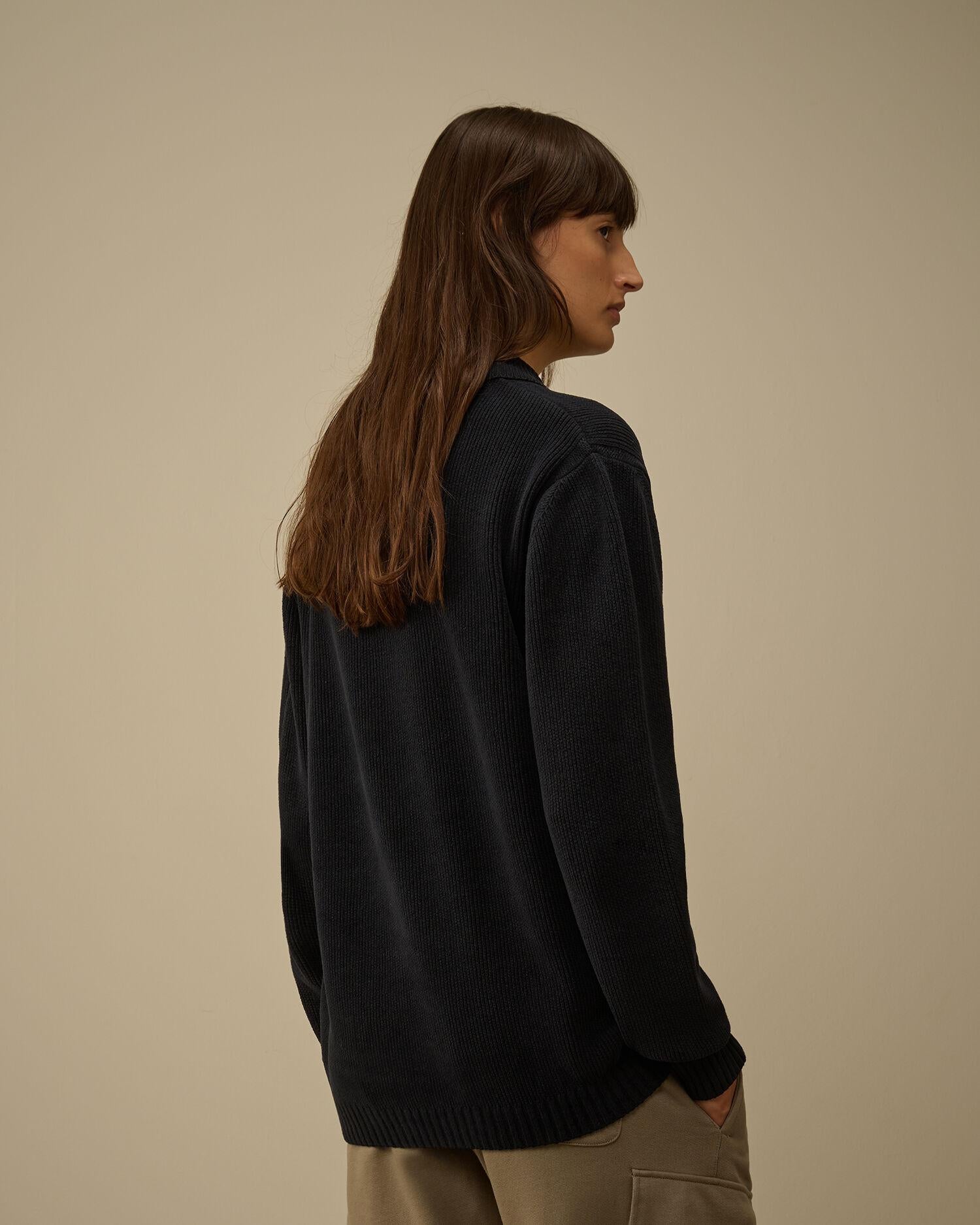 Maglione polo 19CMKN021A 888 C.P. COMPANY 