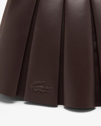 Borsa piccola in pelle Lenglen coffee bean NU5011 R29 LACOSTE ACCESSORI 