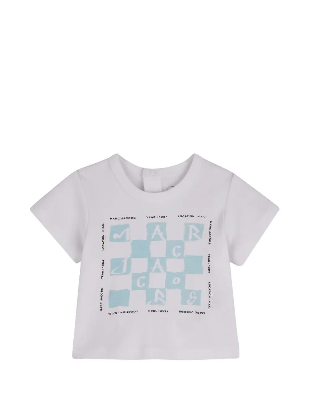 T-shirt con pantaloncini e stampa grafica W60817 N48 MARC JACOBS 