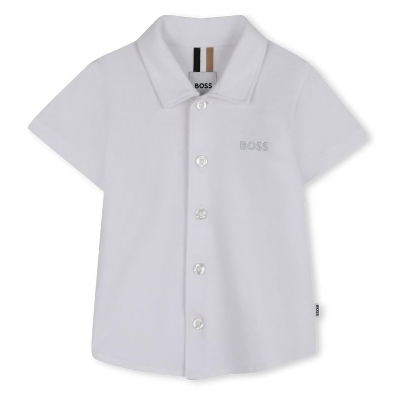 Camicia a maniche corte J52845 10PA BOSS 