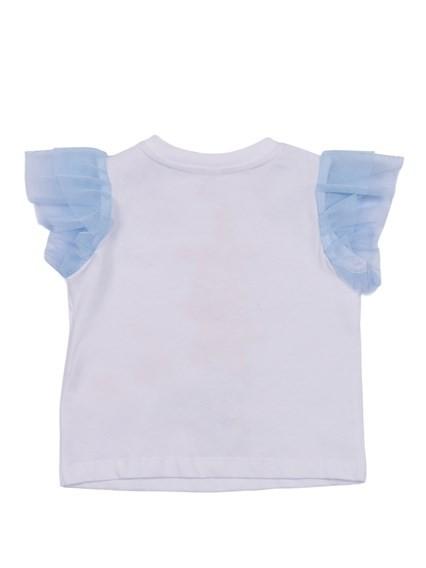 T-shirt con applicazioni TY8071Z0434 100 STELLA MCCARTNEY 
