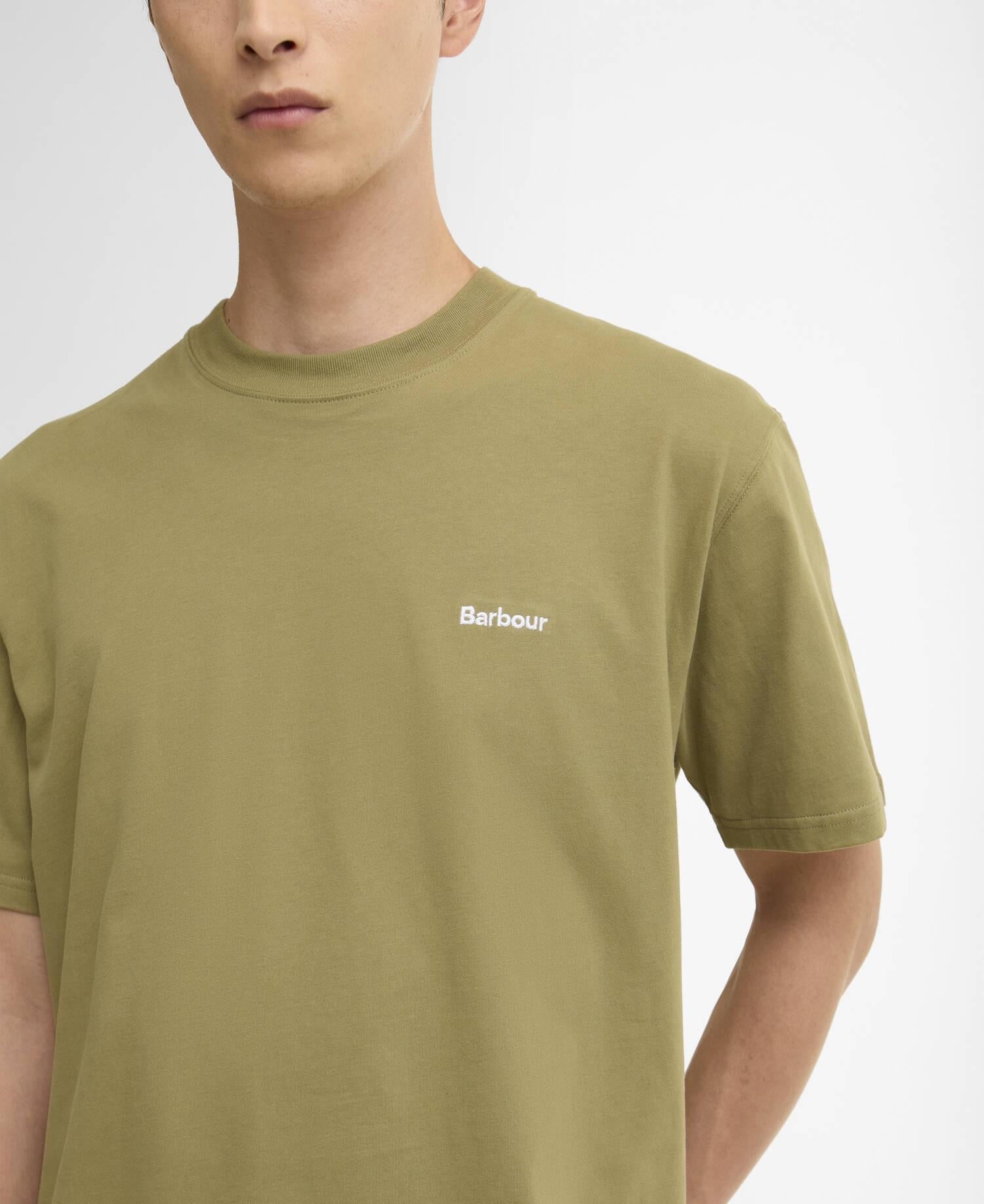 T-shirt oversize con logo Dalton MTS1568 OL31 BARBOUR 