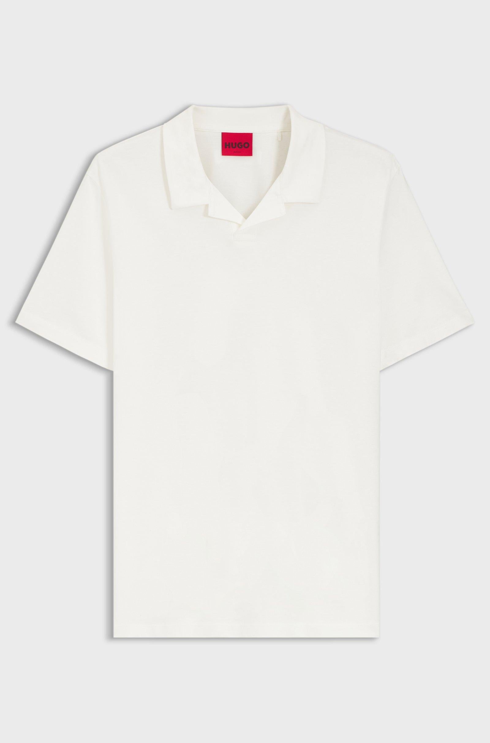 Polo aderente con colletto Johnny 50542961 102 HUGO 