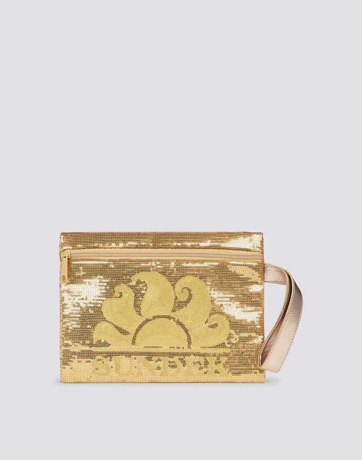Cher pochette con paillettes oro AW912ABPA400 10101 SUNDEK 