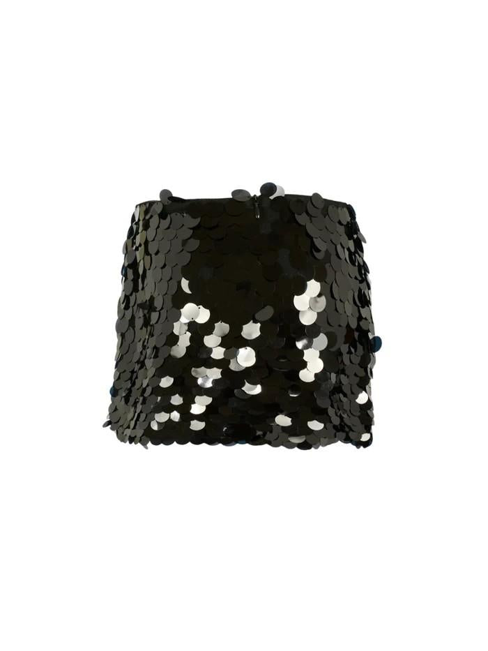 Gonna con paillettes KFGO010CTV097 N000 PINKO 