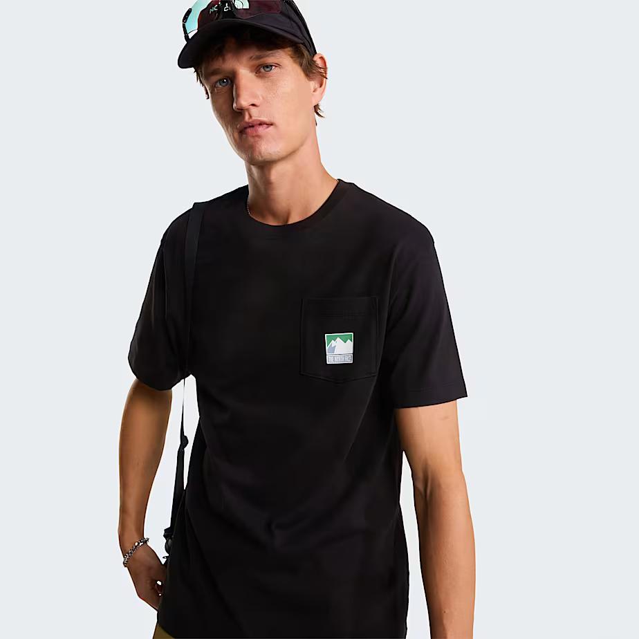 T-shirt Mountain Logo Relaxed con grafica NF0A8GUU JK31 THE NORTH FACE 