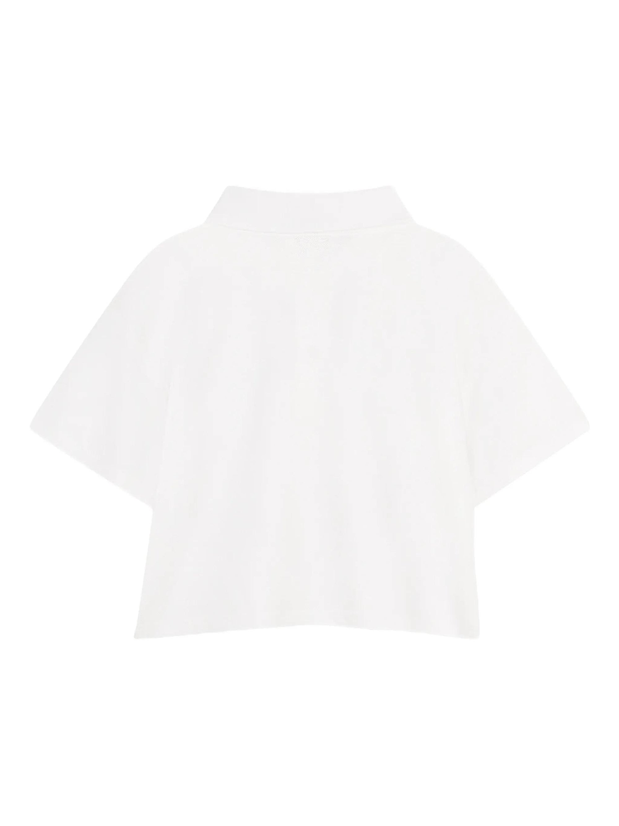 Polo con applicazioni floreali W60739 10PA MARC JACOBS 