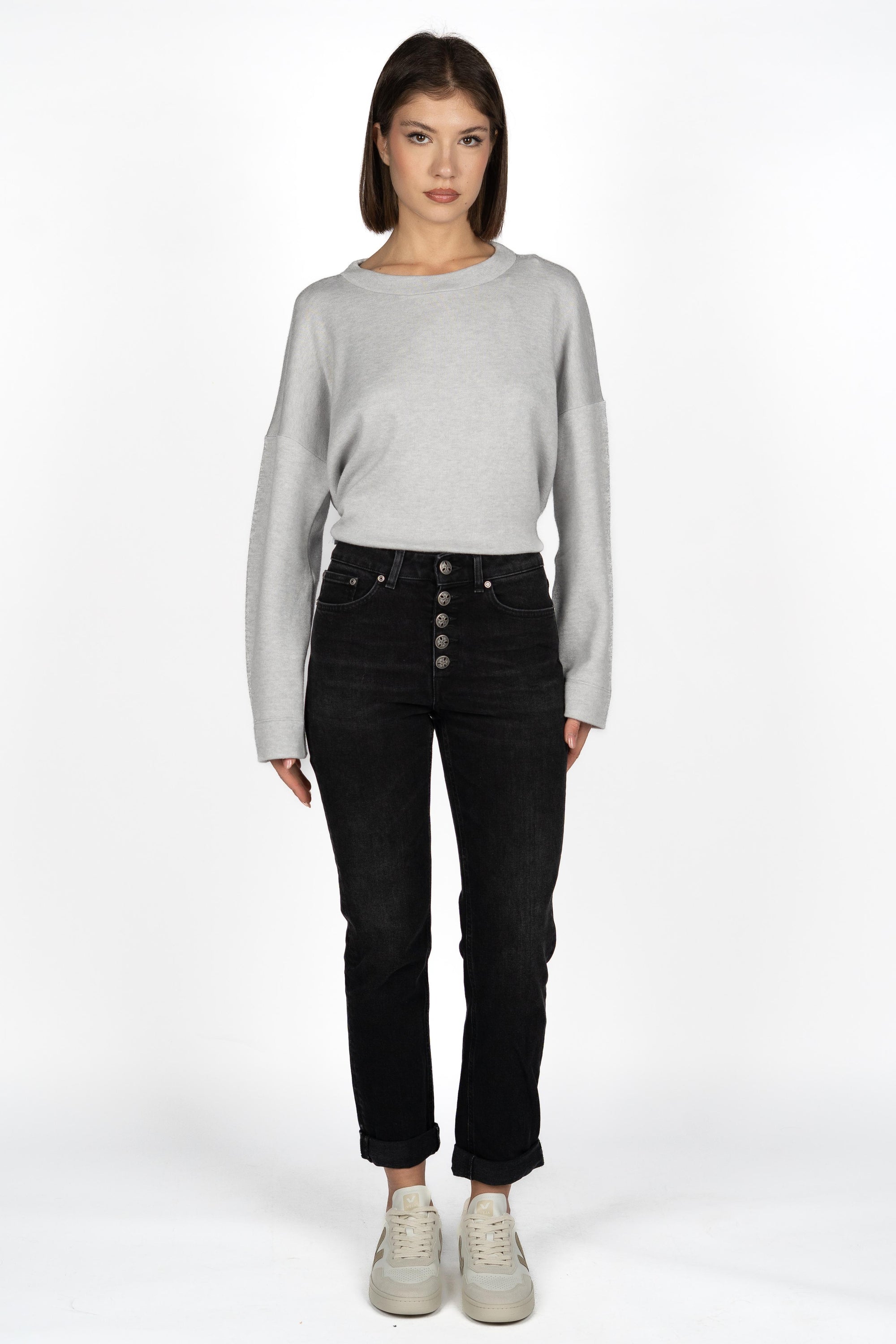 Jeans Koons loose in denim stretch DP26BLDS0369LM3 999 DONDUP 