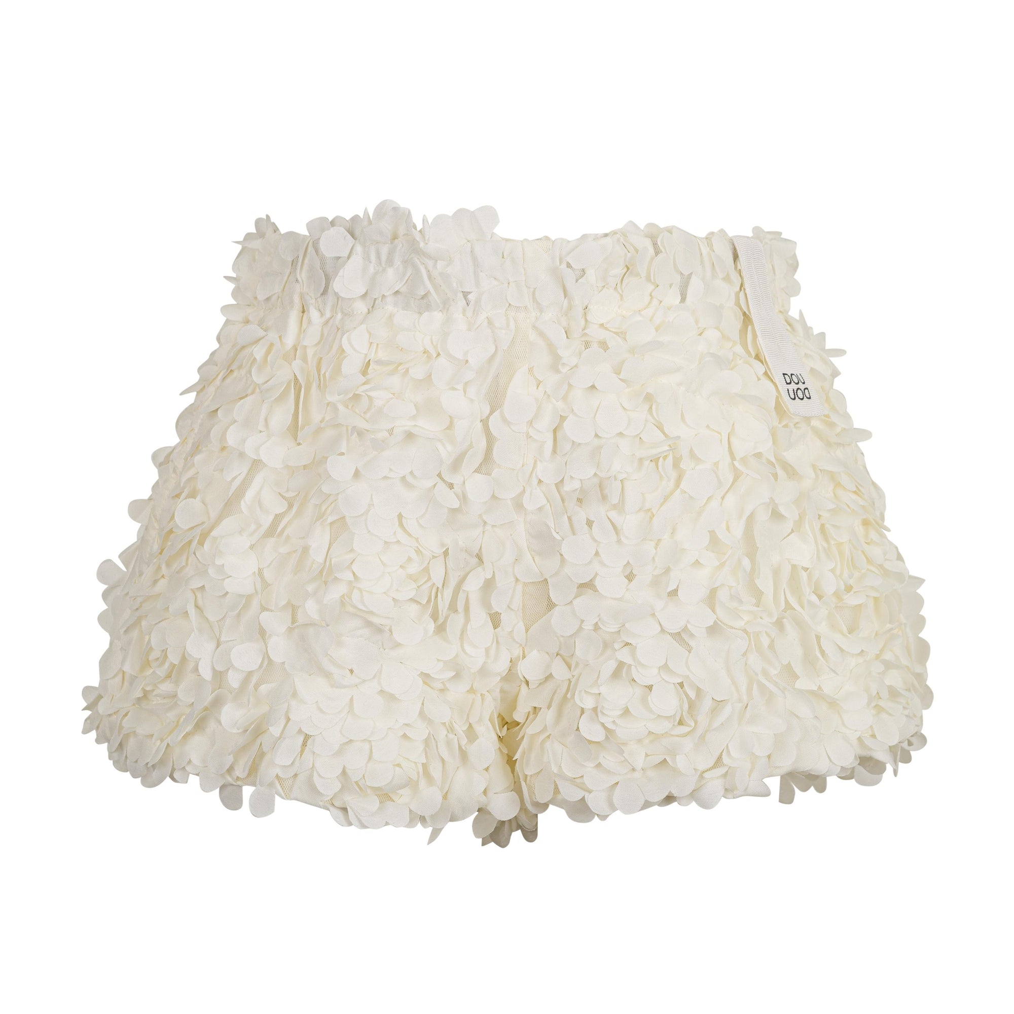 Short con fiori applicati DW6A99 101A DOUUOD 