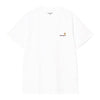 S/S American Script T-Shirt bianca
