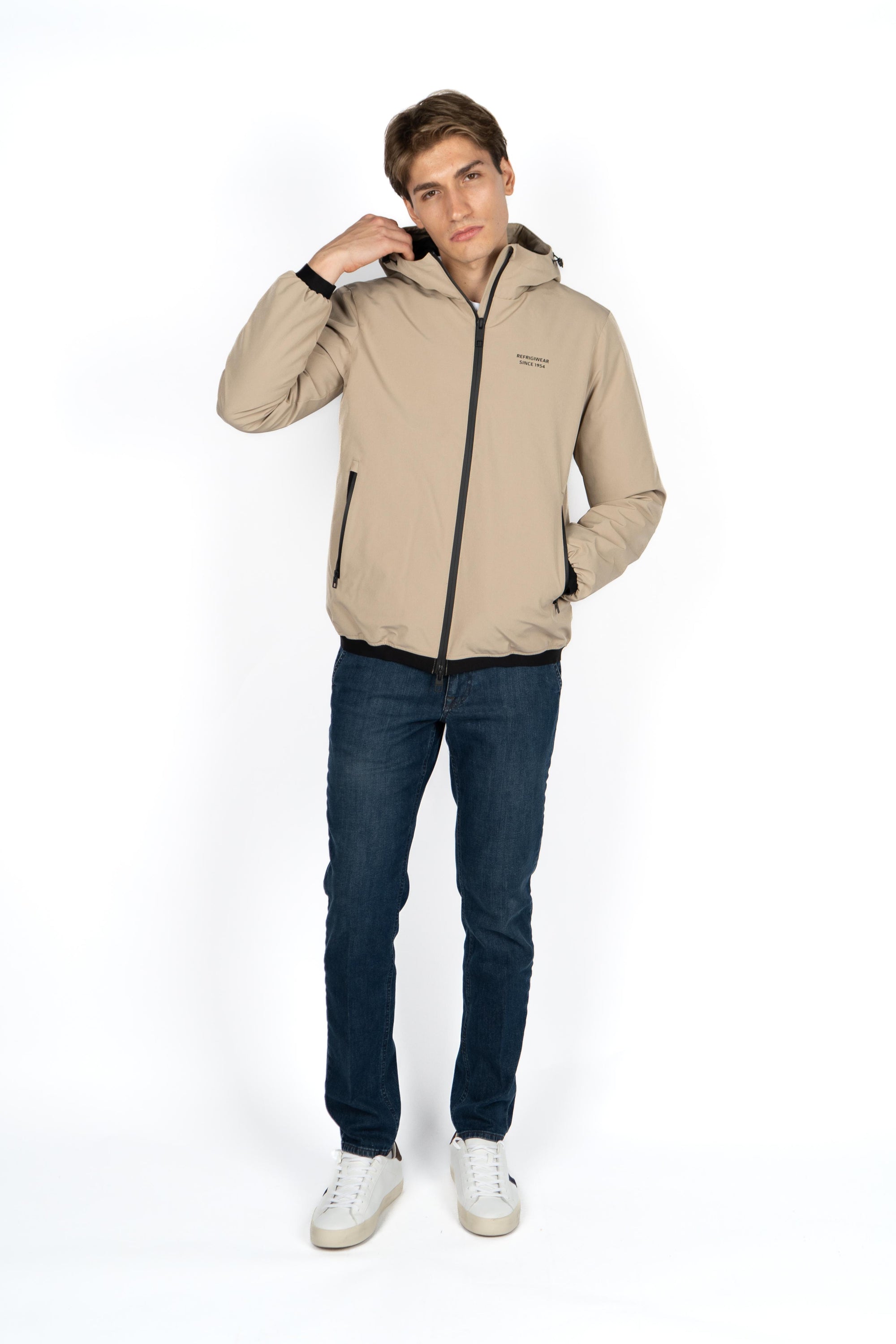 Giubbino Class con cappuccio G25208PL1100 A00140 REFRIGIWEAR 