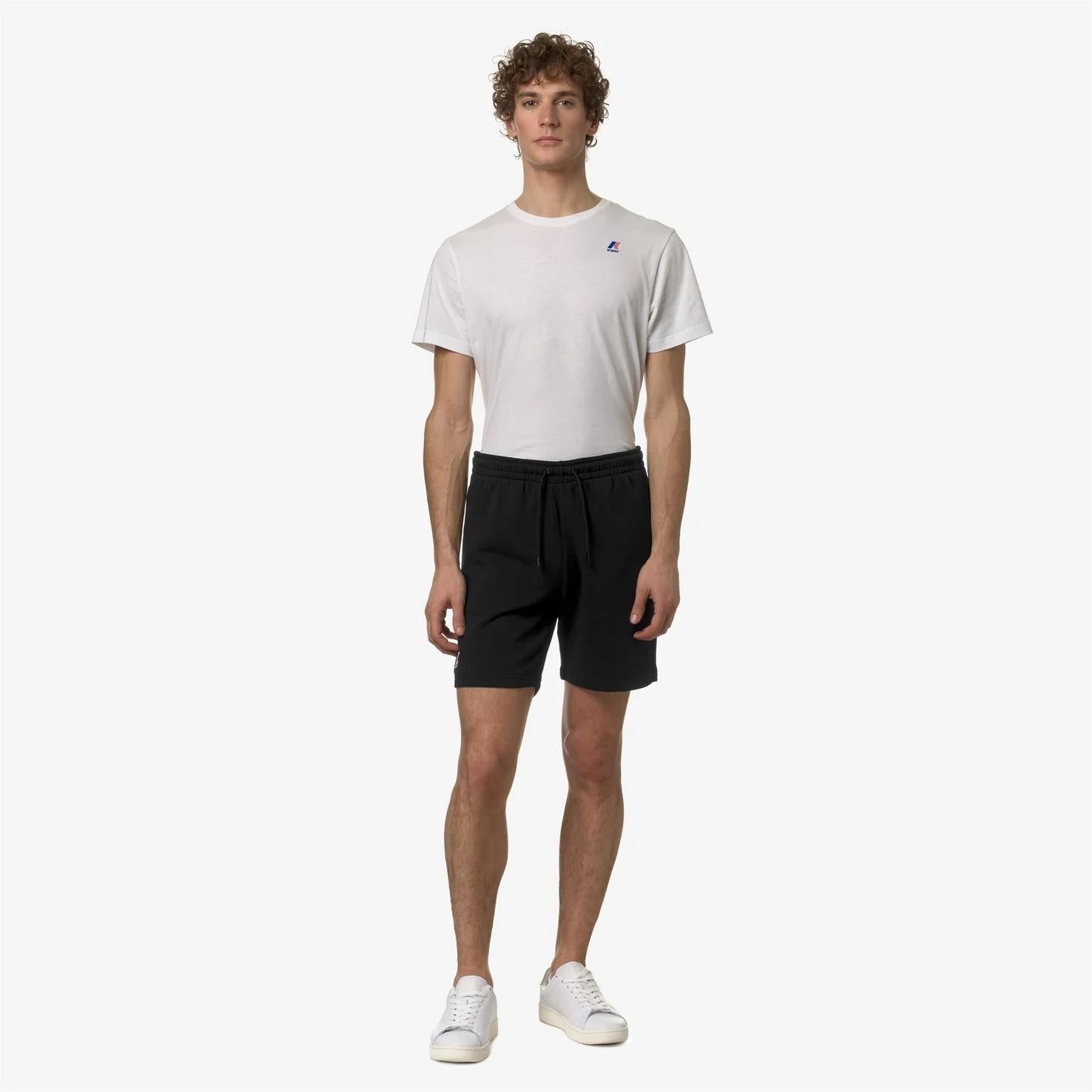 Pantaloncini sportivi unisex con elastico in vita nero K51225W USY K-WAY 