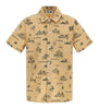 Camicia con stampe all-over