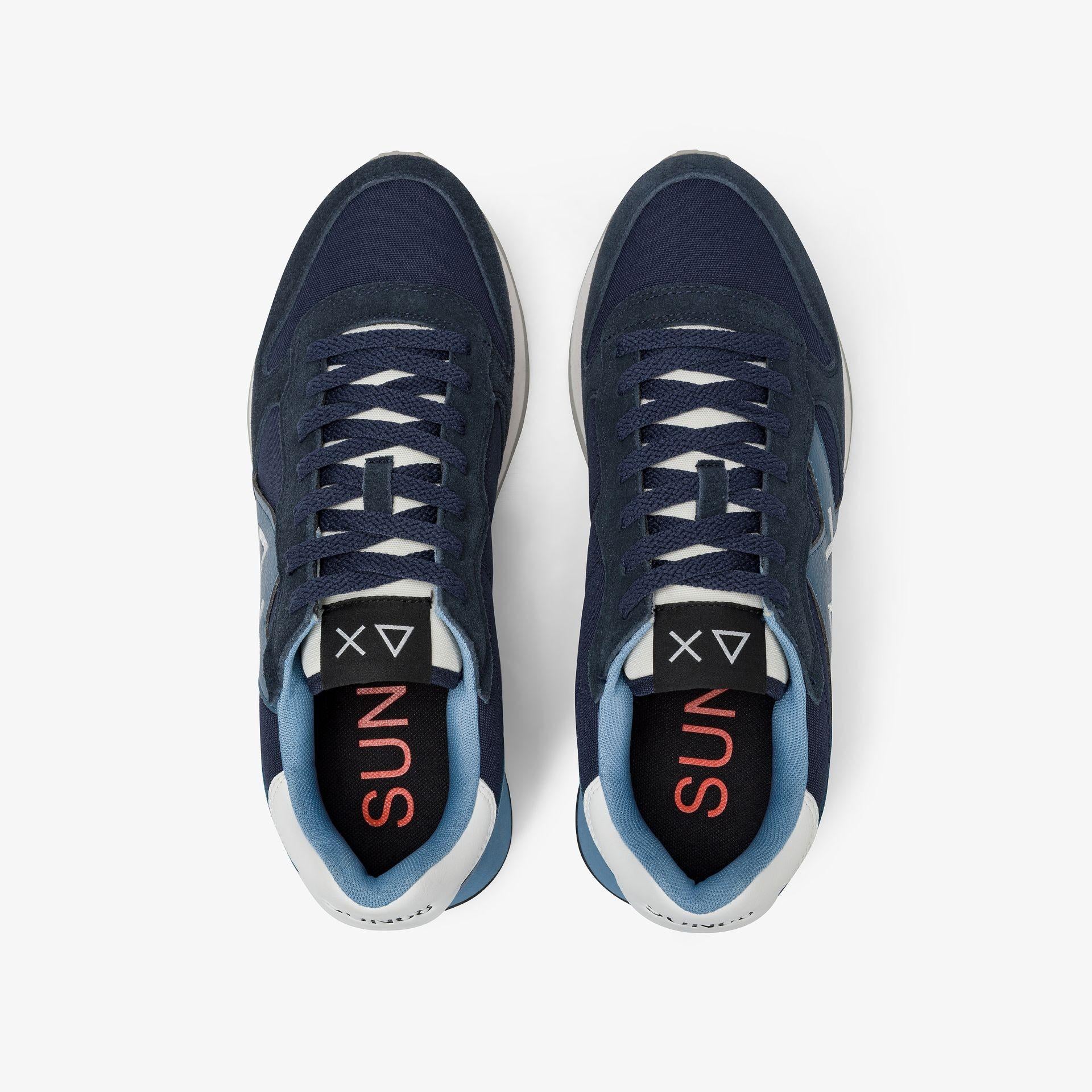 Sneaker Jaki Solid in nylon e suede Z45113 07 SUN68 SHOES 