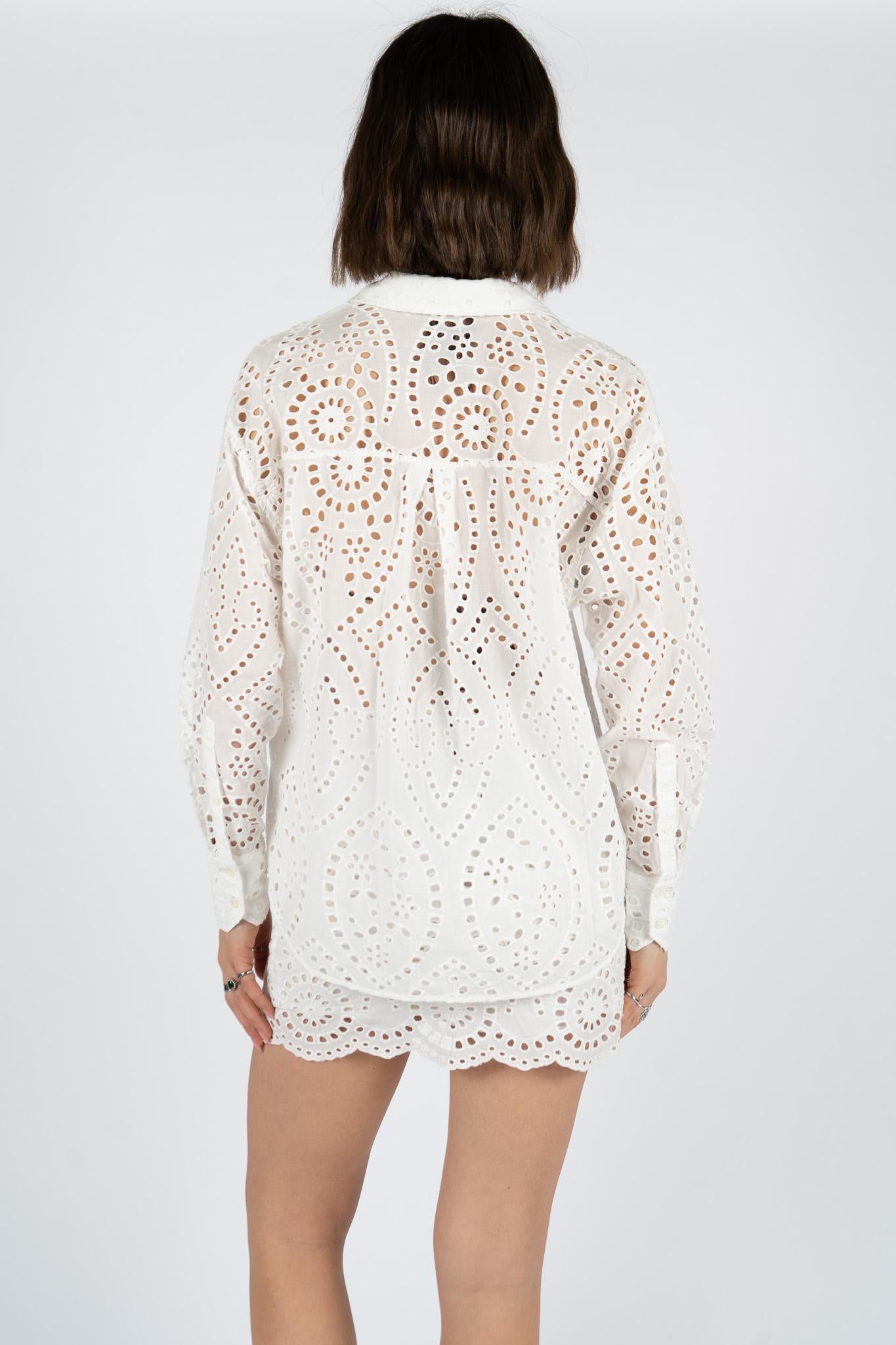 Camicia Cristal CYS0001 01000L MC2 SAINT BARTH 