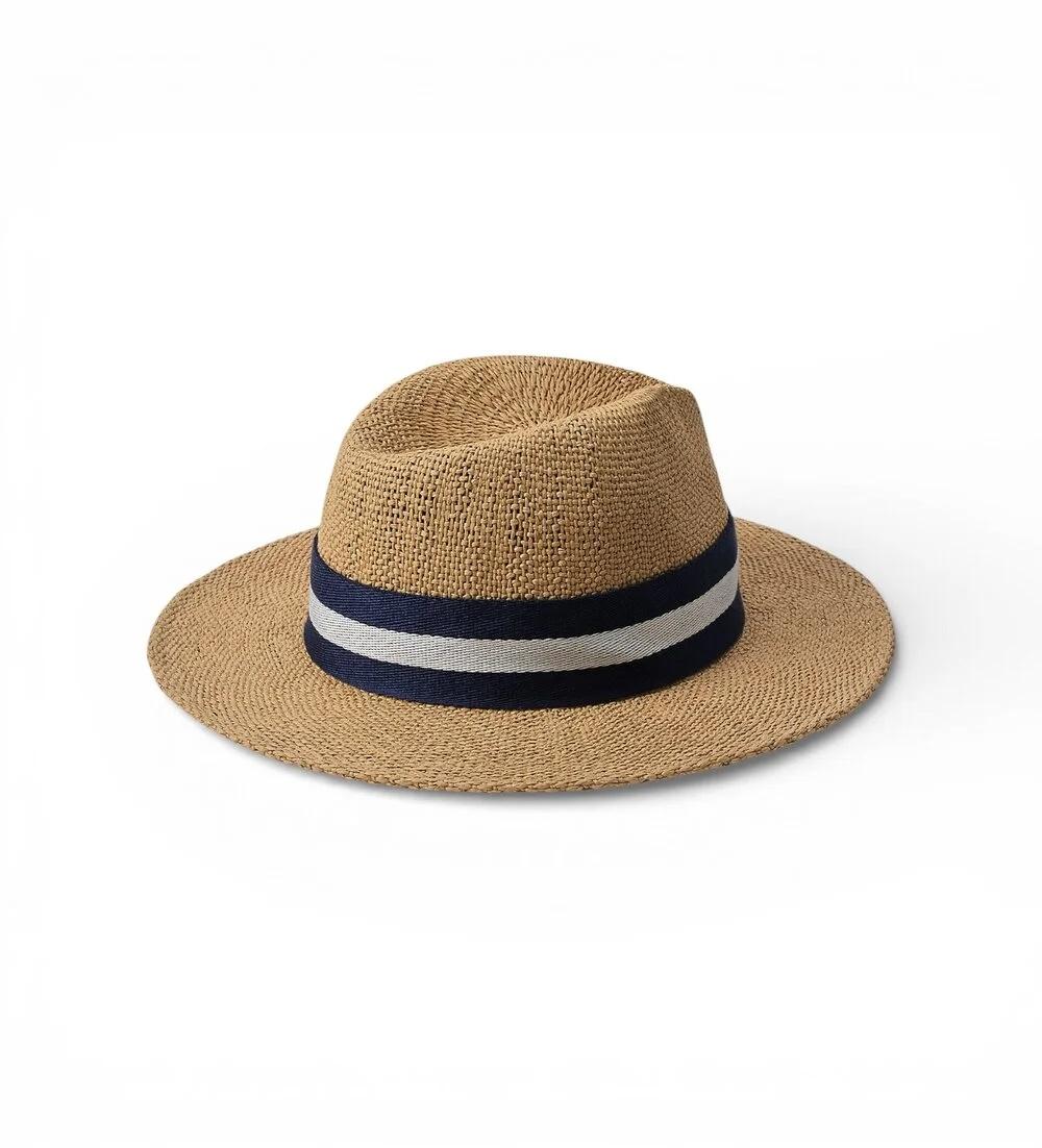 Cappello Fedora in paper straw 454P14393 001 LAUREN ACCESSORIES 
