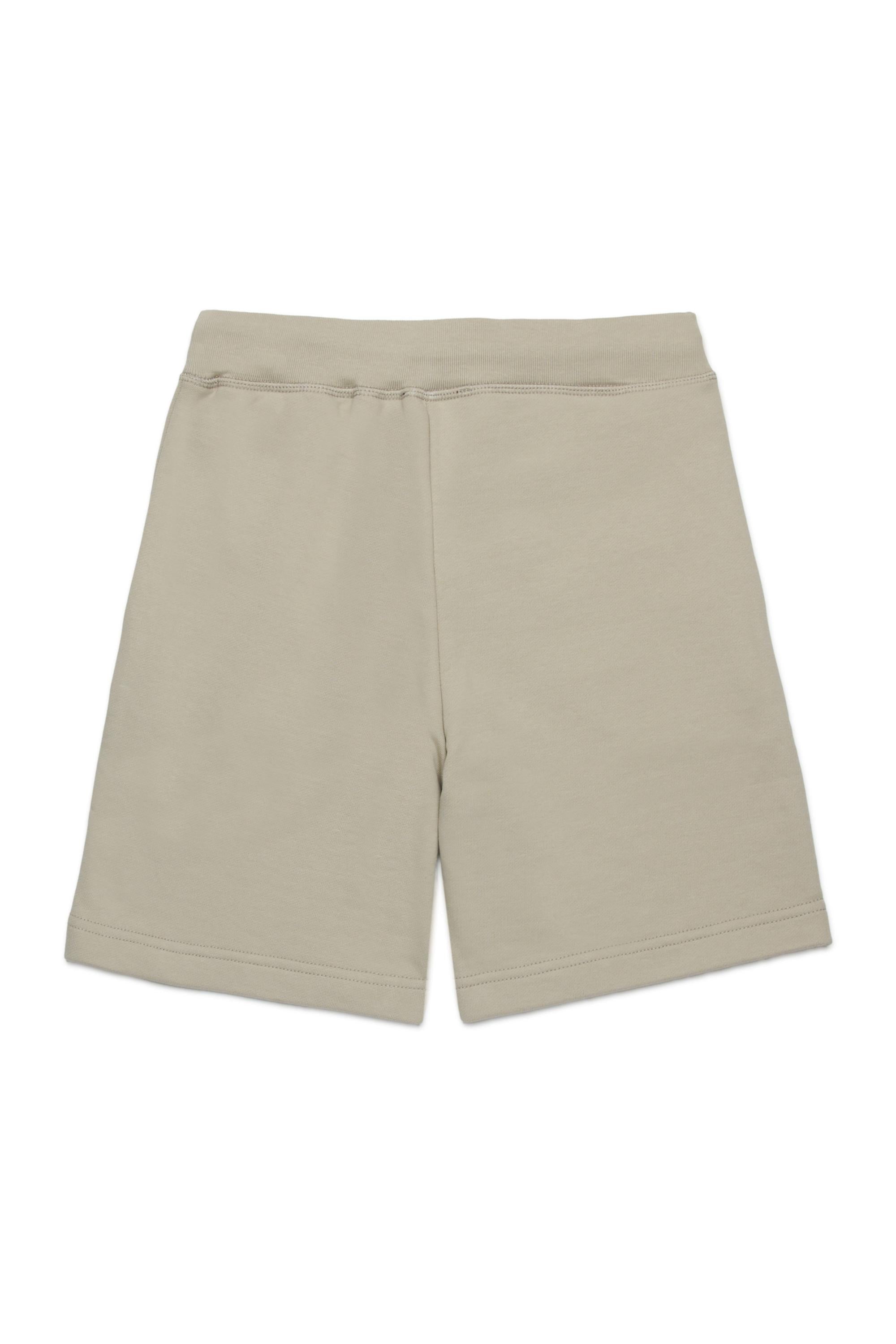 D2Kids Junior Drawstring Logo Shorts Beige DQ2738D0094 DQ717 DSQUARED2 