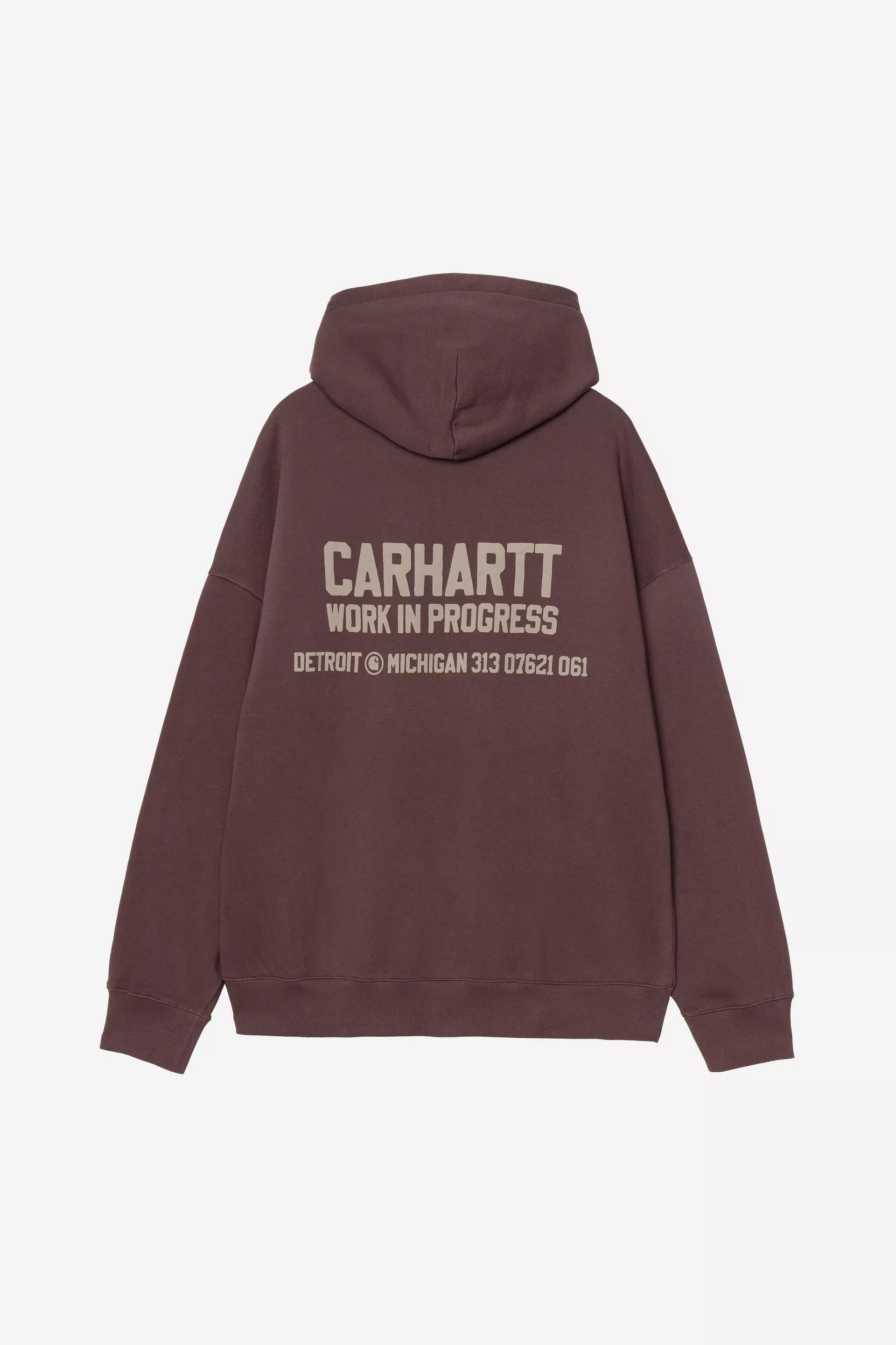 Hooded Distance Sweatshirt I035639 33H4J CARHARTT WIP 