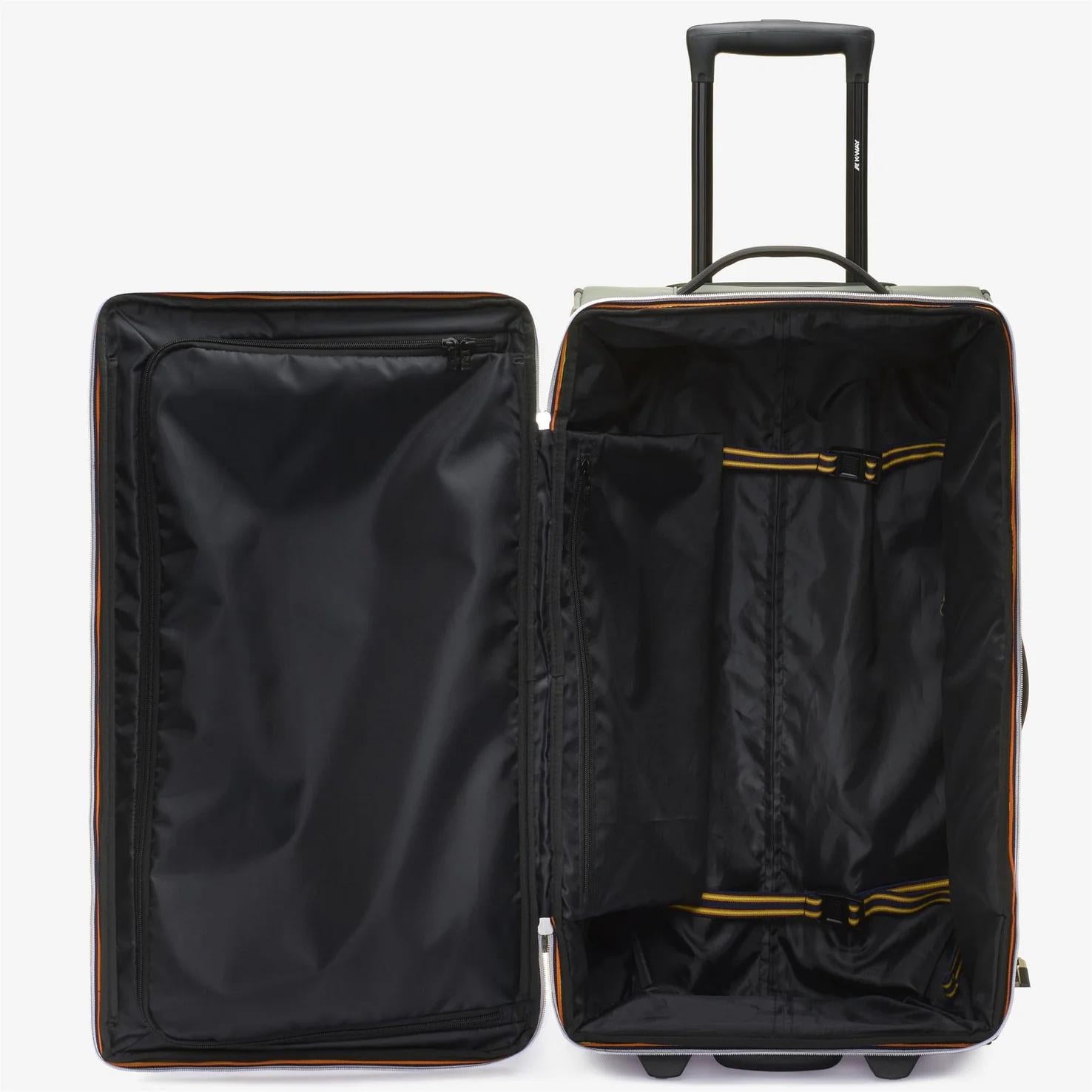 Borsa da Viaggio Trolley Unisex  Verde con Base Rinforzata K2128NW Y02 K-WAY ACCESSORIES 