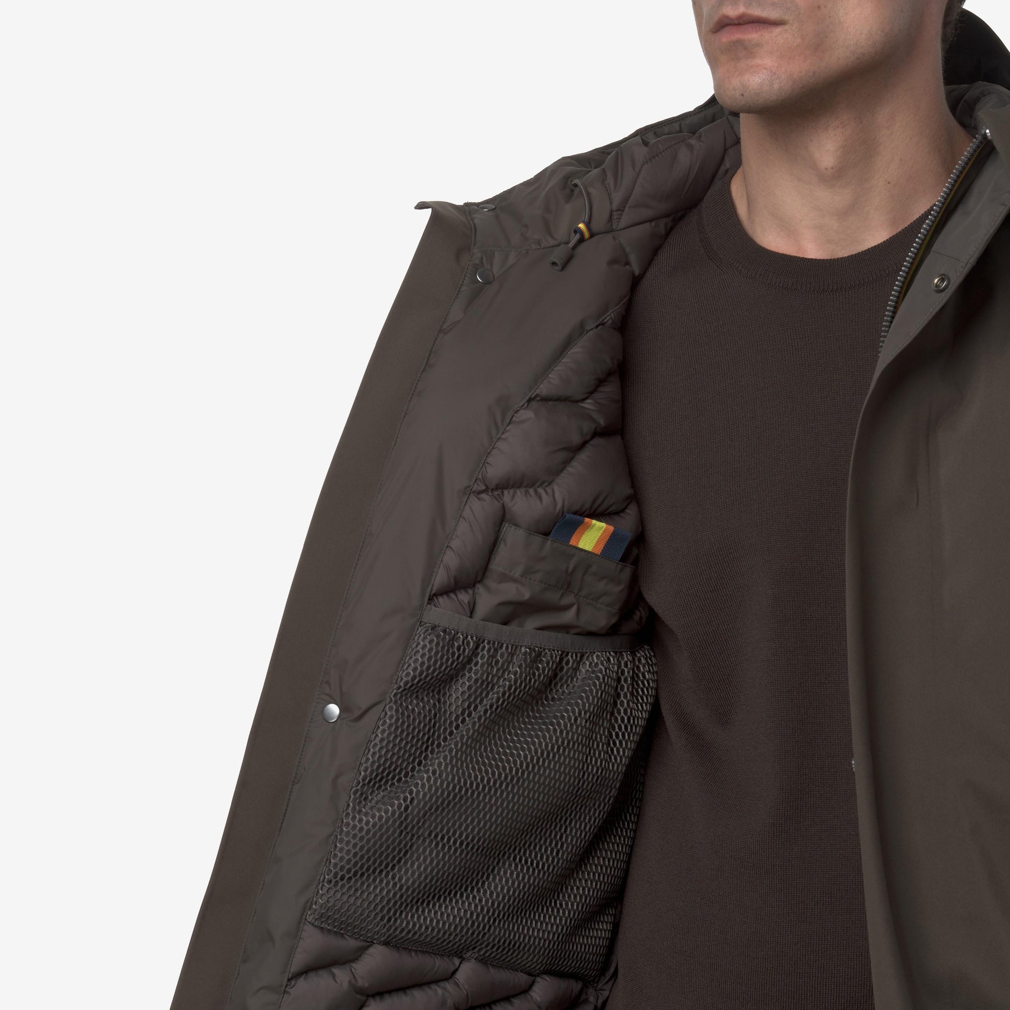 Jacken bonded padded K7132BW B38 K-WAY 