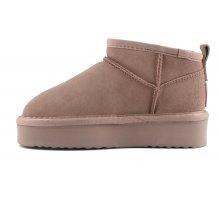 Stivale invernale con suola platform in pelle scamosciata HCYKPLA01 MAV COLORS OF CALIFORNIA 