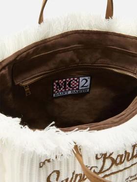 Borsa colette wool rib COL0039 01045I MC2 SAINT BARTH 