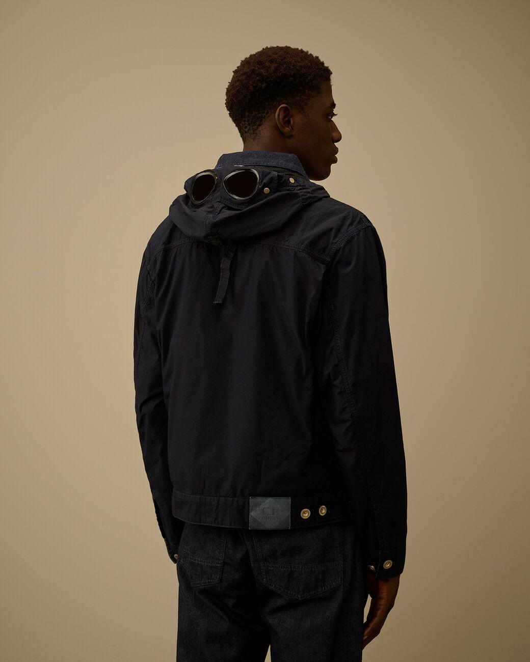 50 Fili Indigo Goggle Jacket 20CMOW164A 883 C.P. COMPANY 