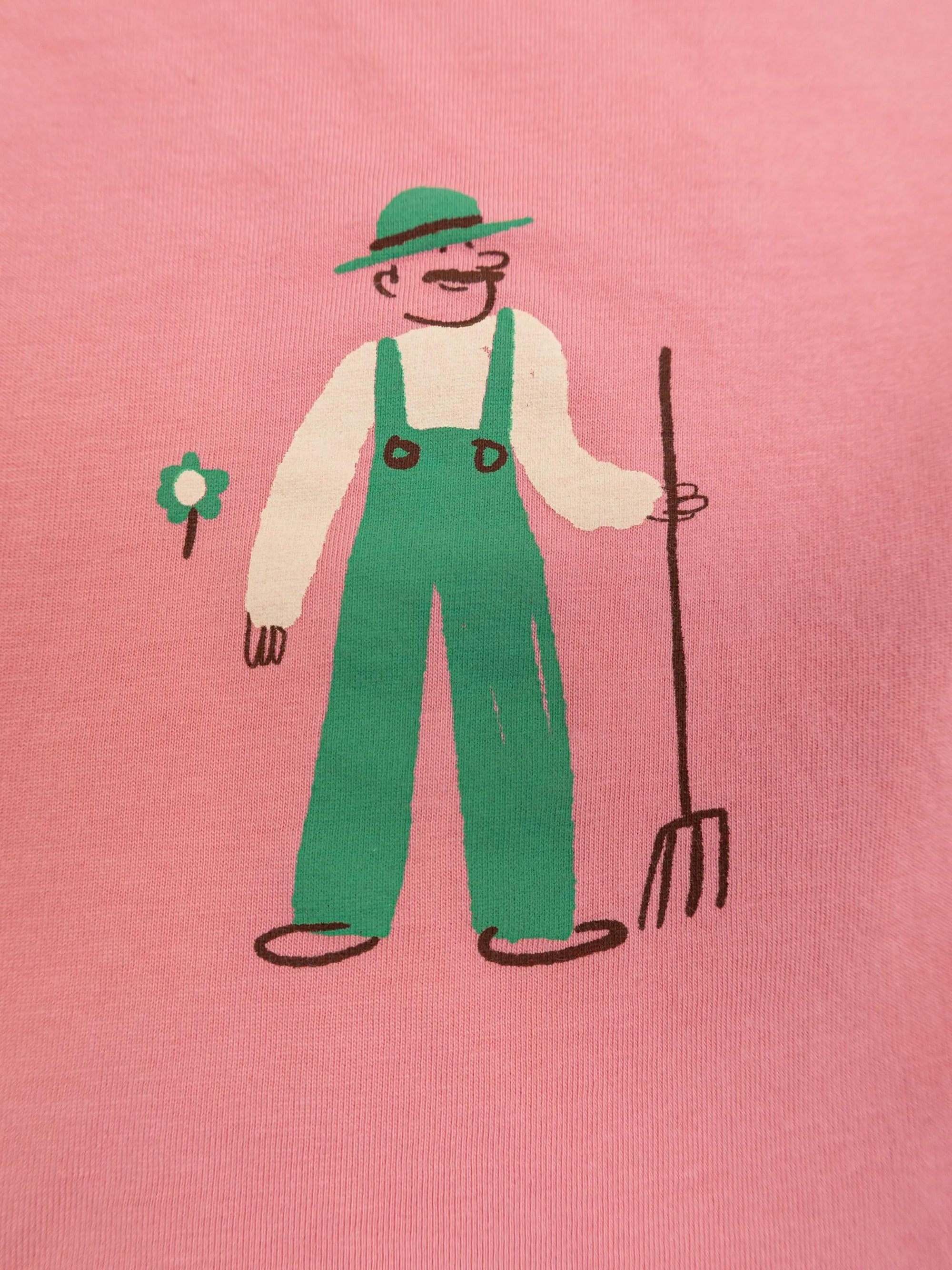 T-shirt farm adventure con stampa B126AC004 661 BOBO CHOSES 